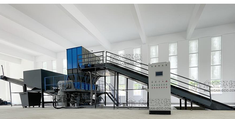 湖北大件垃圾處理生產(chǎn)線項目