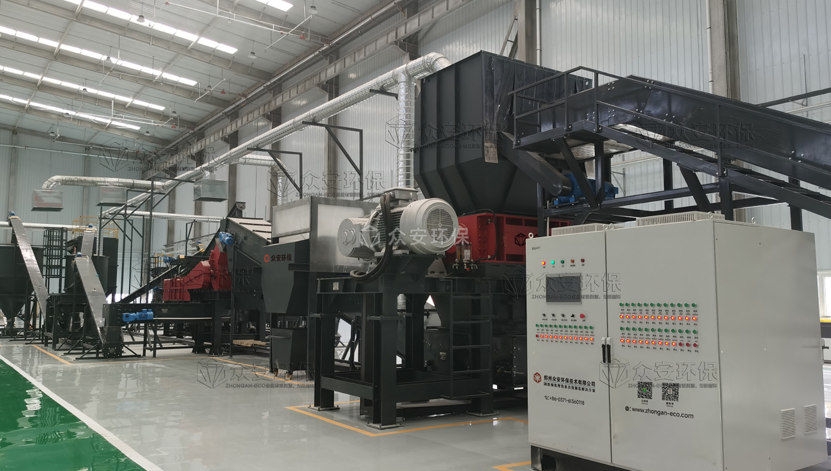 張家口萬噸級(jí)退役風(fēng)電葉片預(yù)處理產(chǎn)線